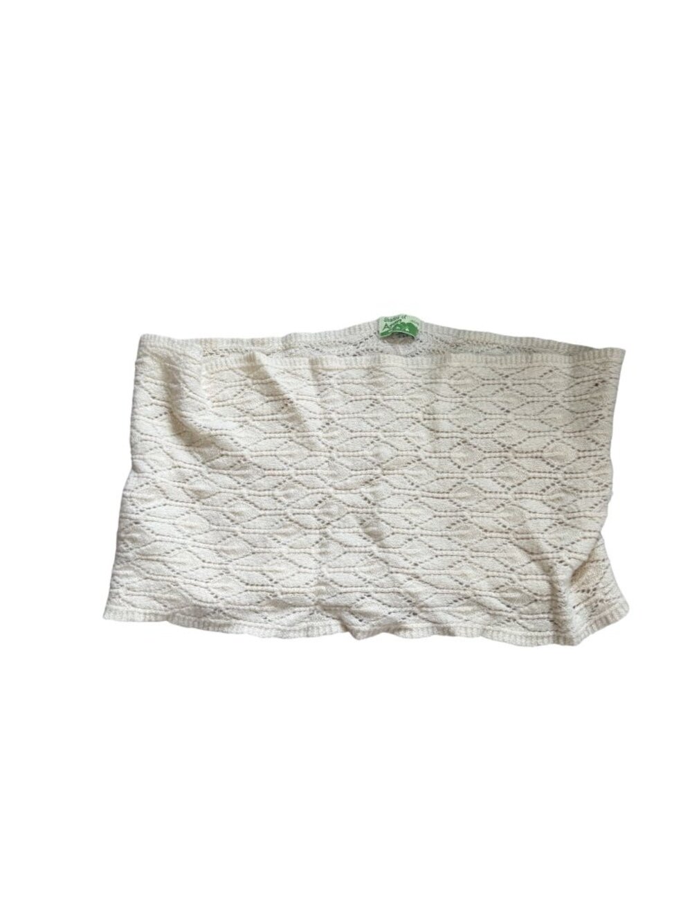 Shades Of Aran Cream Knit Scarf 100% Merino Wool Ireland